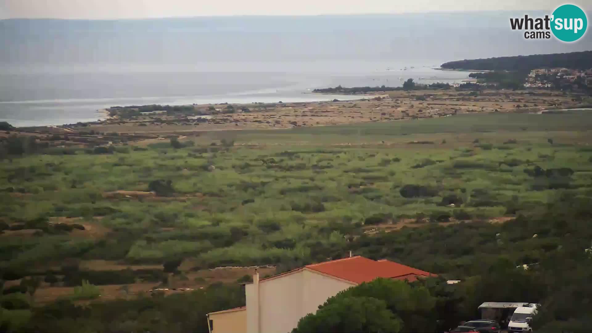 Vue de l’usine de fromage Gligora Kolan – île de Pag