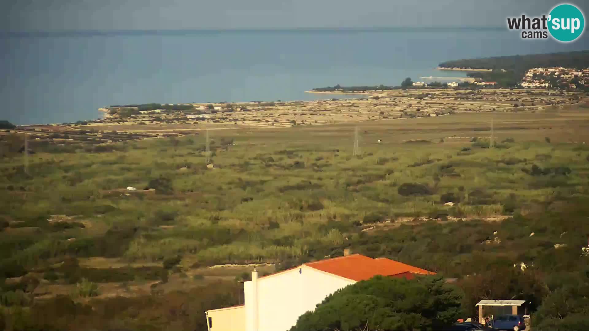 Vue de l’usine de fromage Gligora Kolan – île de Pag