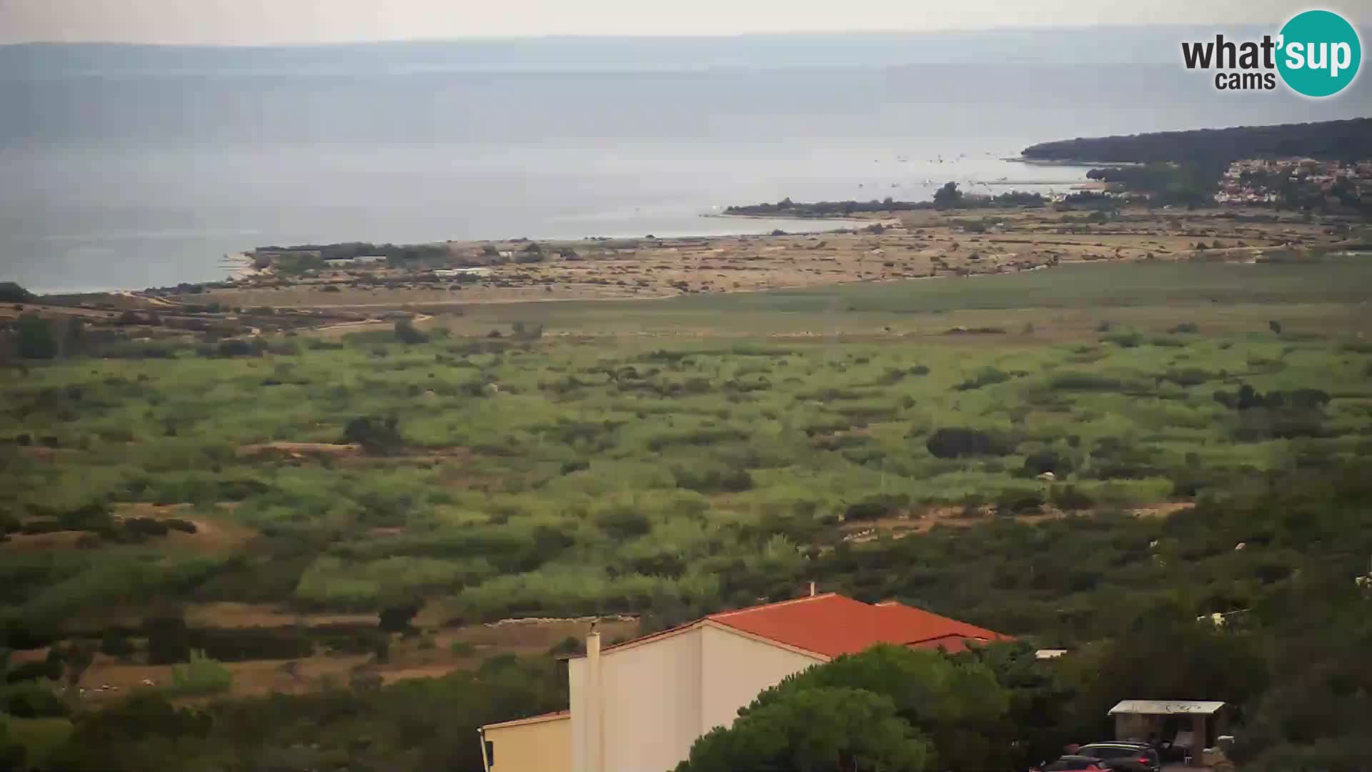 View from Gligora Cheese Factory Kolan – Pag island