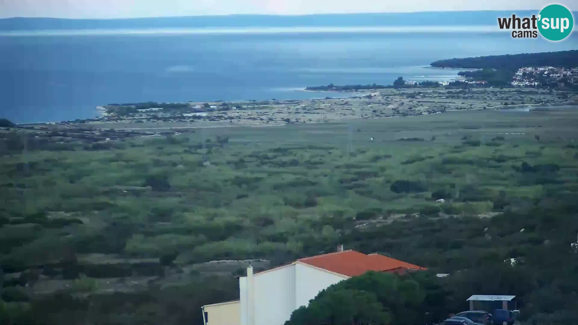 View from Gligora Cheese Factory Kolan – Pag island