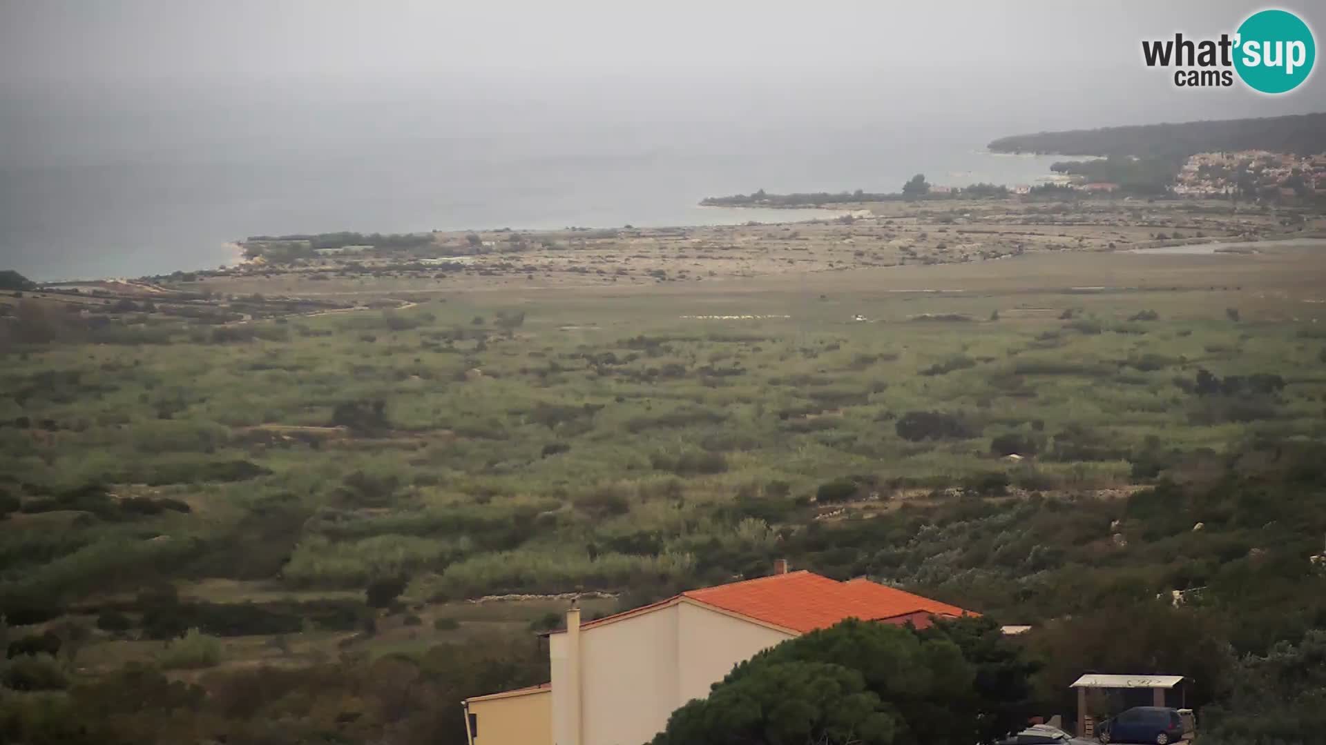 Vue de l’usine de fromage Gligora Kolan – île de Pag