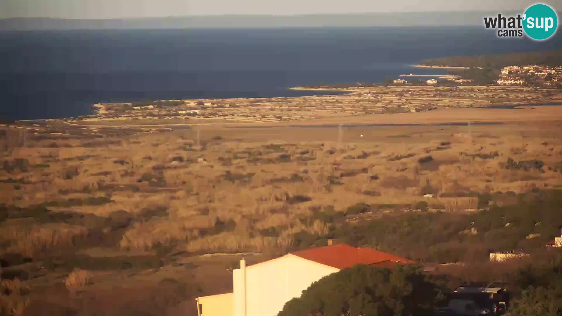 View from Gligora Cheese Factory Kolan – Pag island