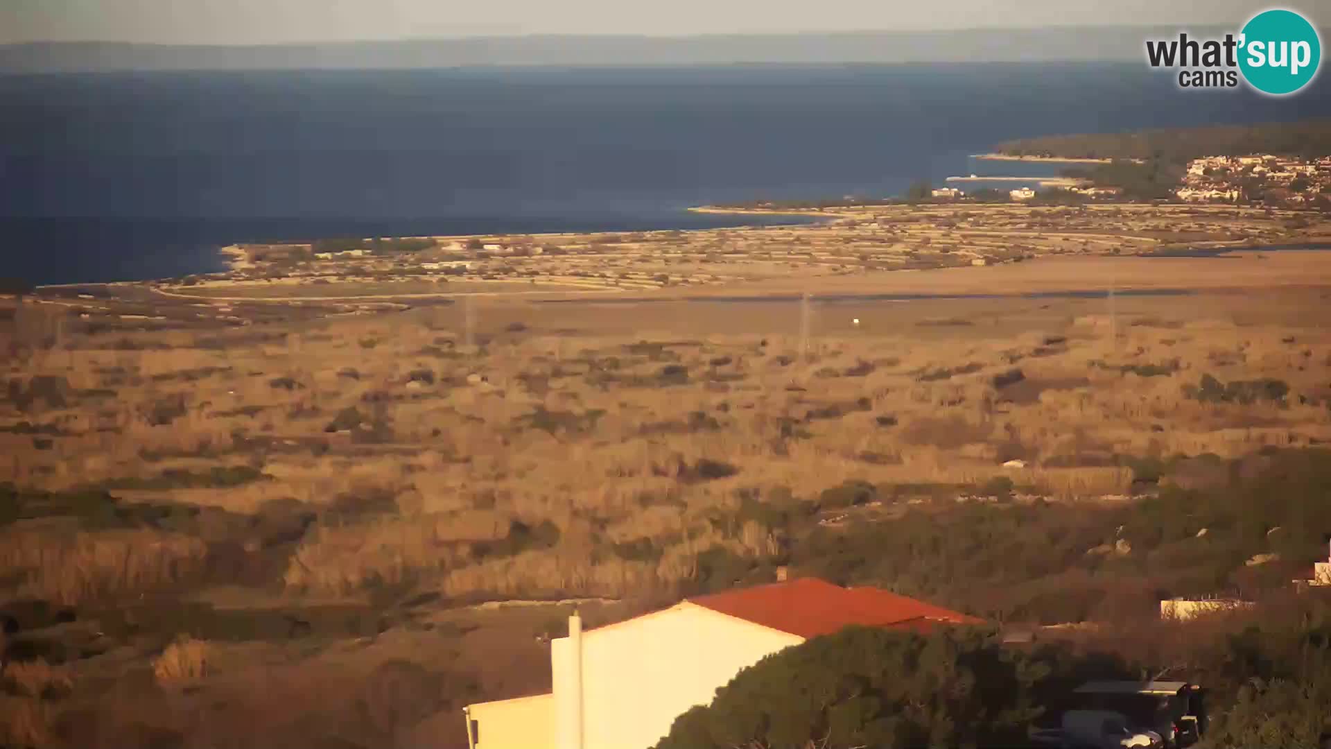 View from Gligora Cheese Factory Kolan – Pag island