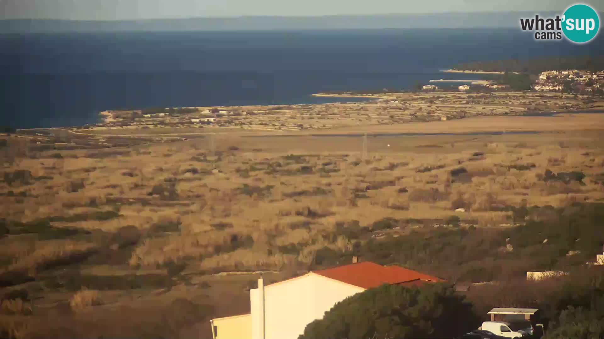 Vista de la fábrica de queso Gligora Kolan – Isla Pag