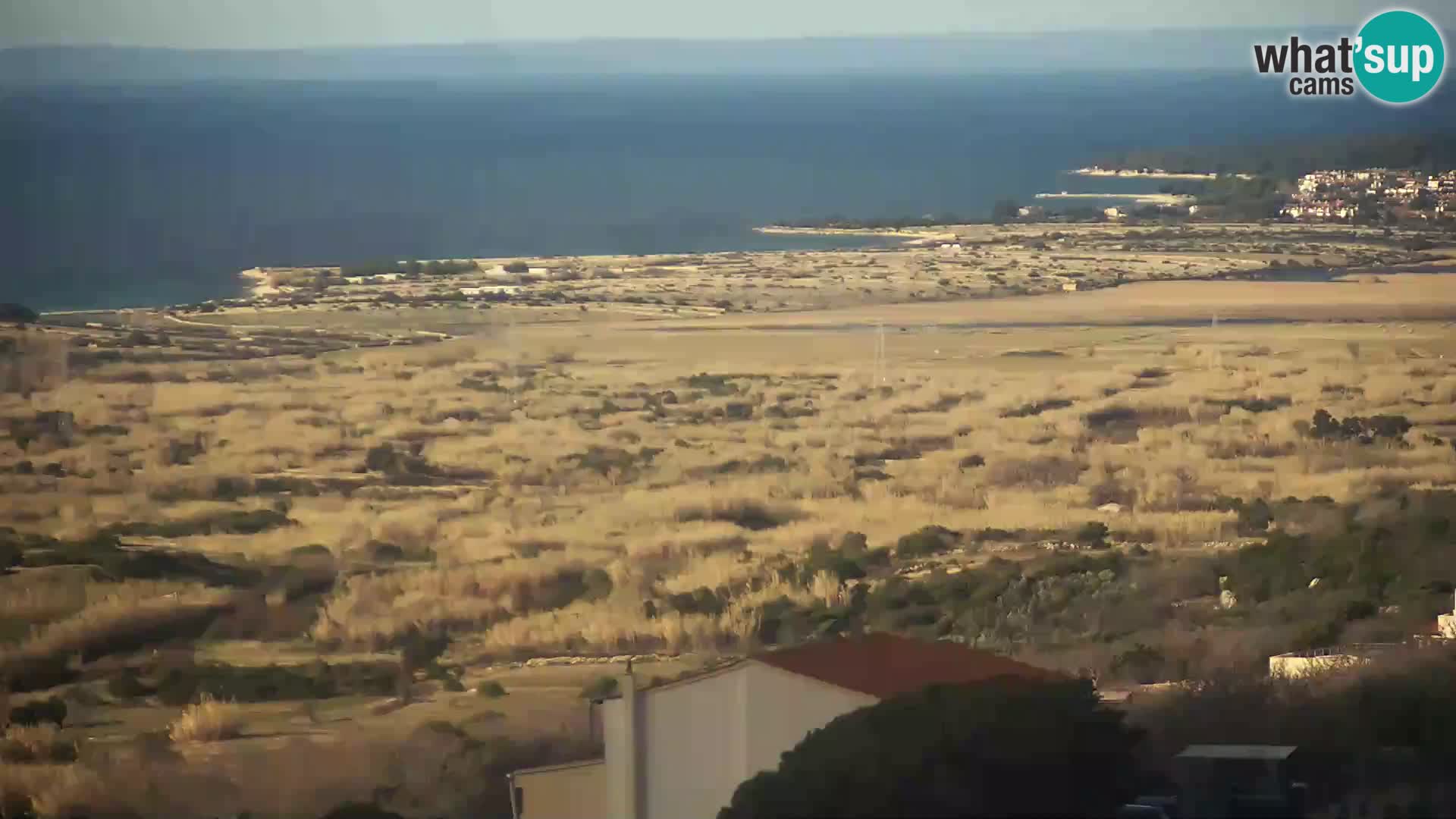 Vue de l’usine de fromage Gligora Kolan – île de Pag