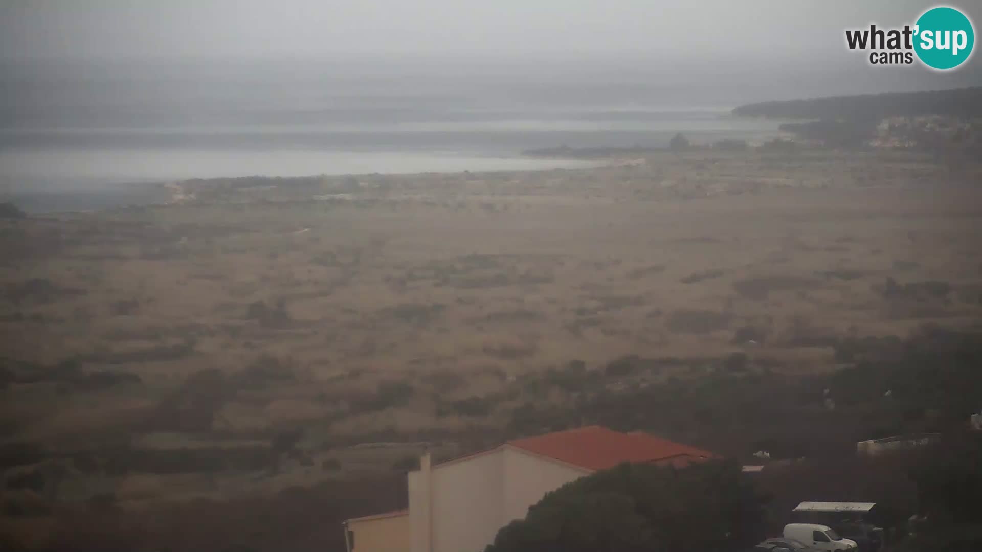 Vue de l’usine de fromage Gligora Kolan – île de Pag