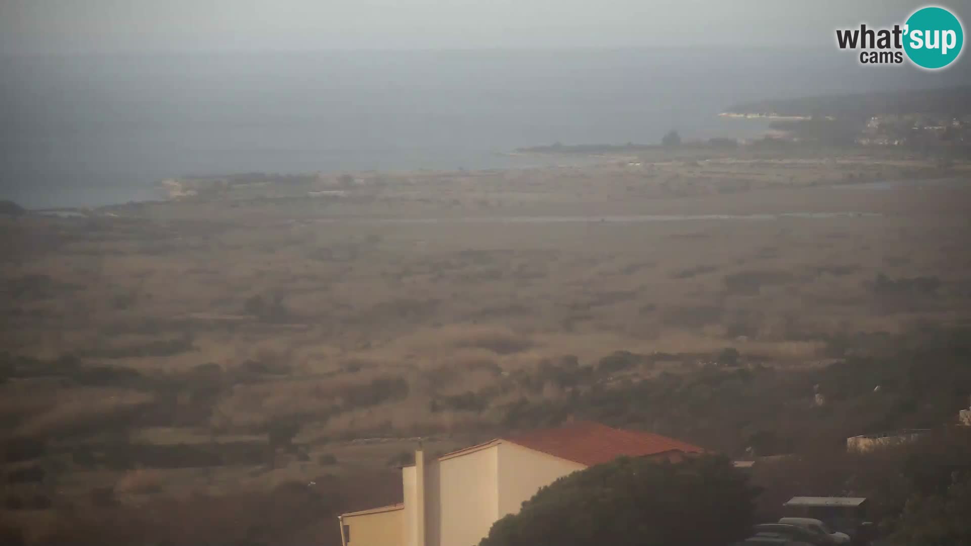 Vue de l’usine de fromage Gligora Kolan – île de Pag