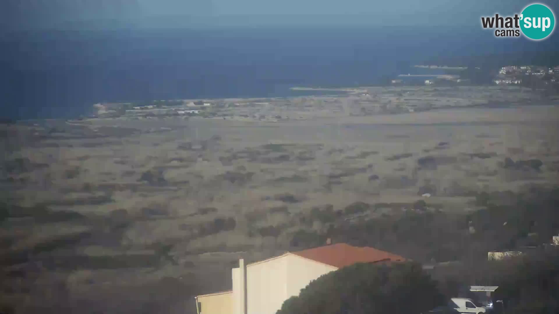 Vue de l’usine de fromage Gligora Kolan – île de Pag