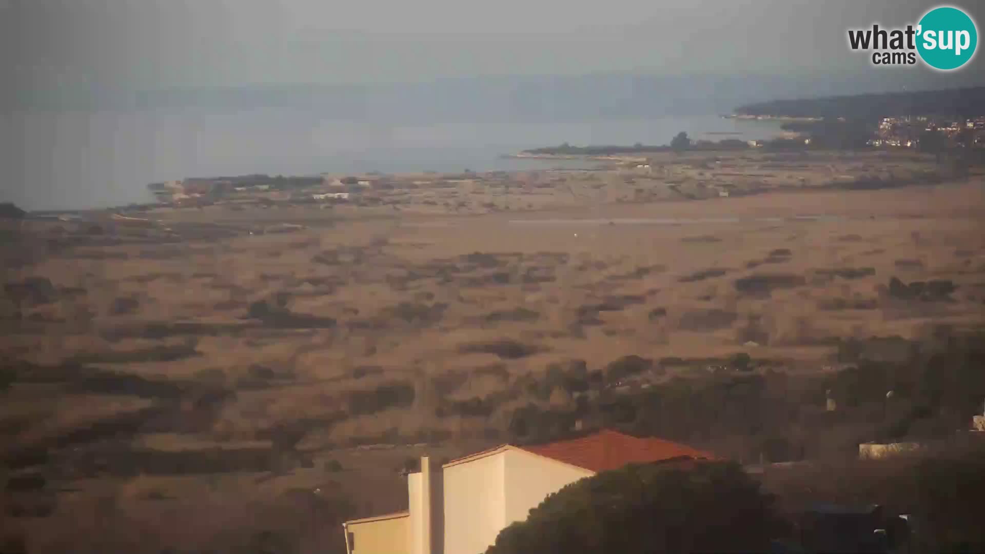 Vue de l’usine de fromage Gligora Kolan – île de Pag