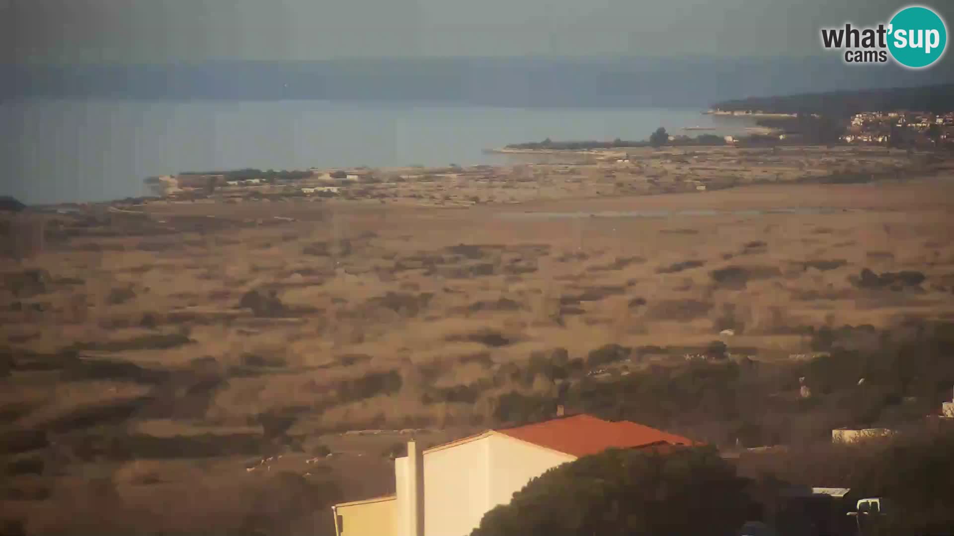 Vue de l’usine de fromage Gligora Kolan – île de Pag