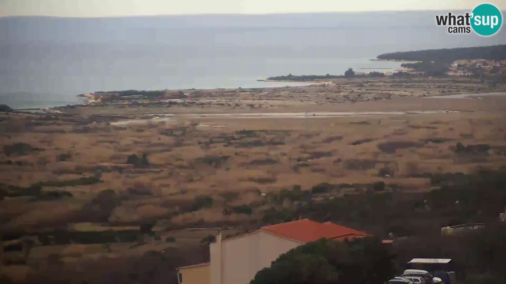 Vue de l’usine de fromage Gligora Kolan – île de Pag