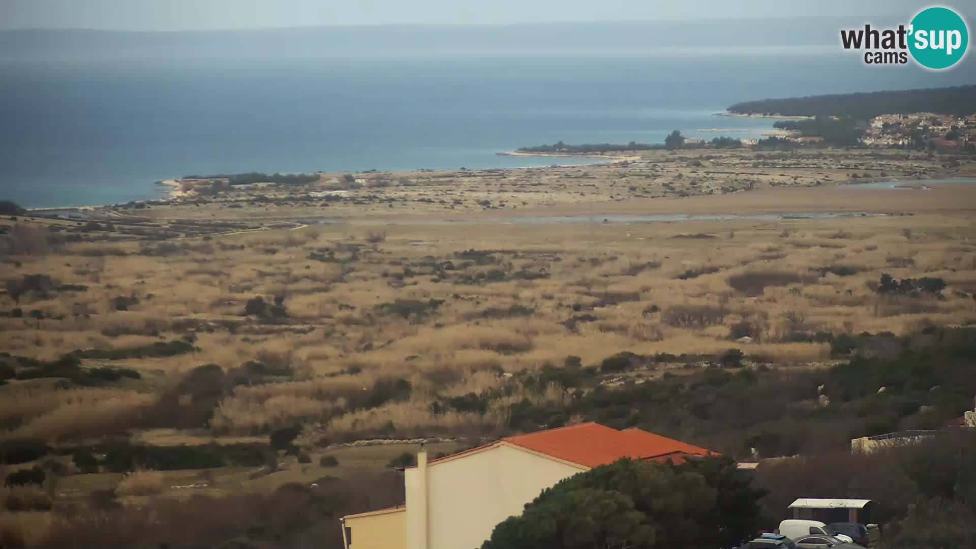 Vue de l’usine de fromage Gligora Kolan – île de Pag