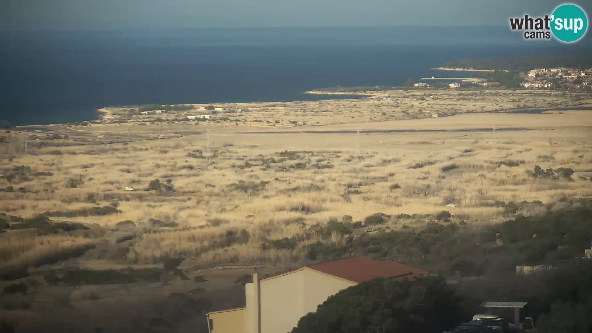 Vue de l’usine de fromage Gligora Kolan – île de Pag