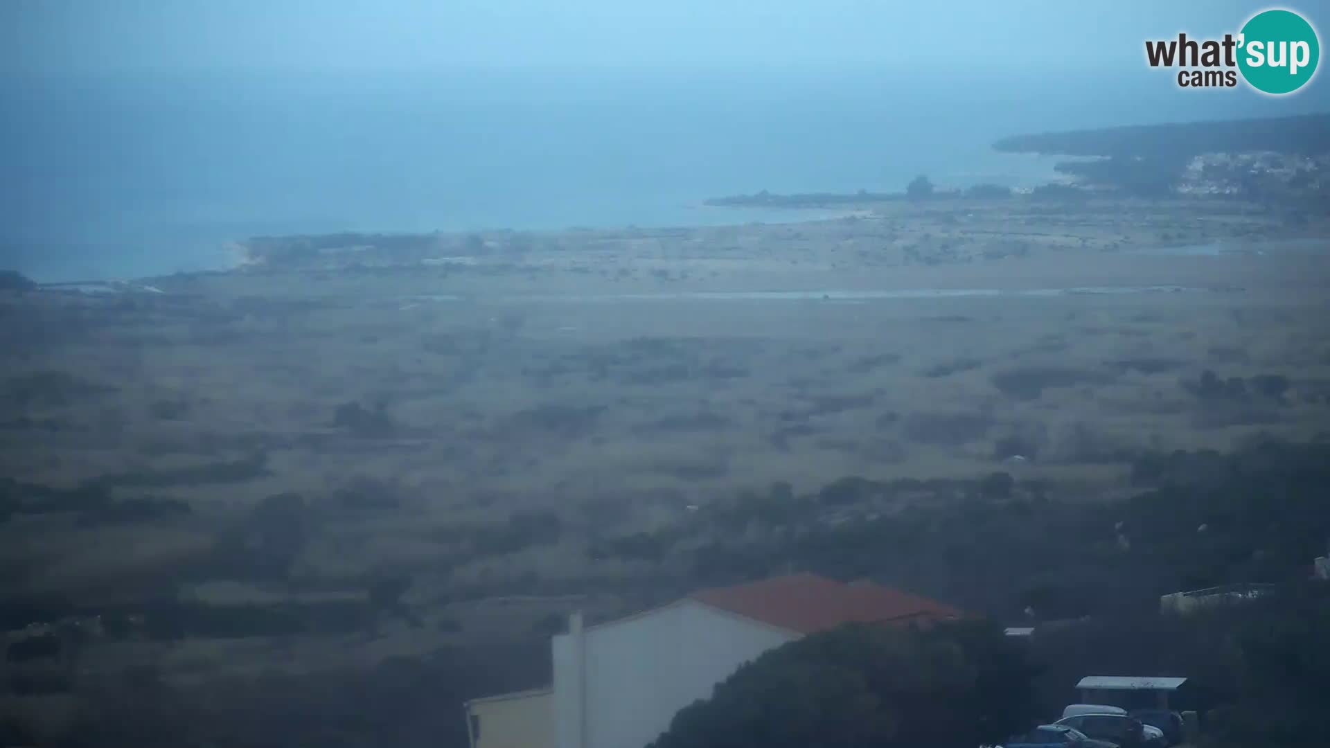 Vue de l’usine de fromage Gligora Kolan – île de Pag