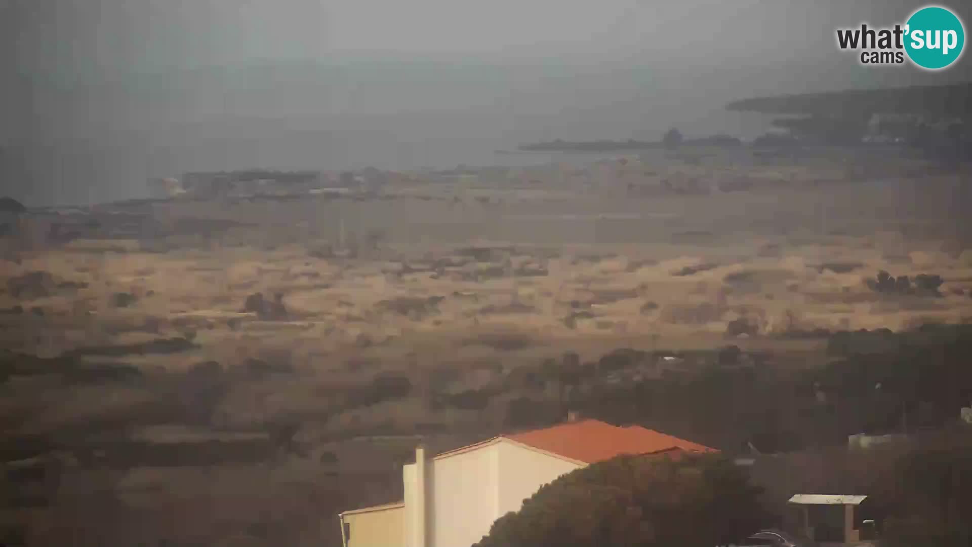 Vue de l’usine de fromage Gligora Kolan – île de Pag