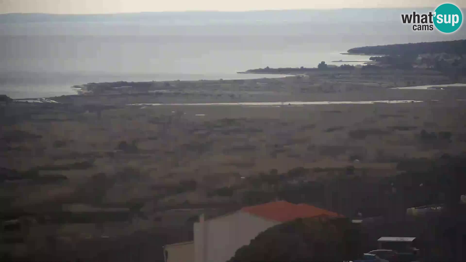 Vue de l’usine de fromage Gligora Kolan – île de Pag