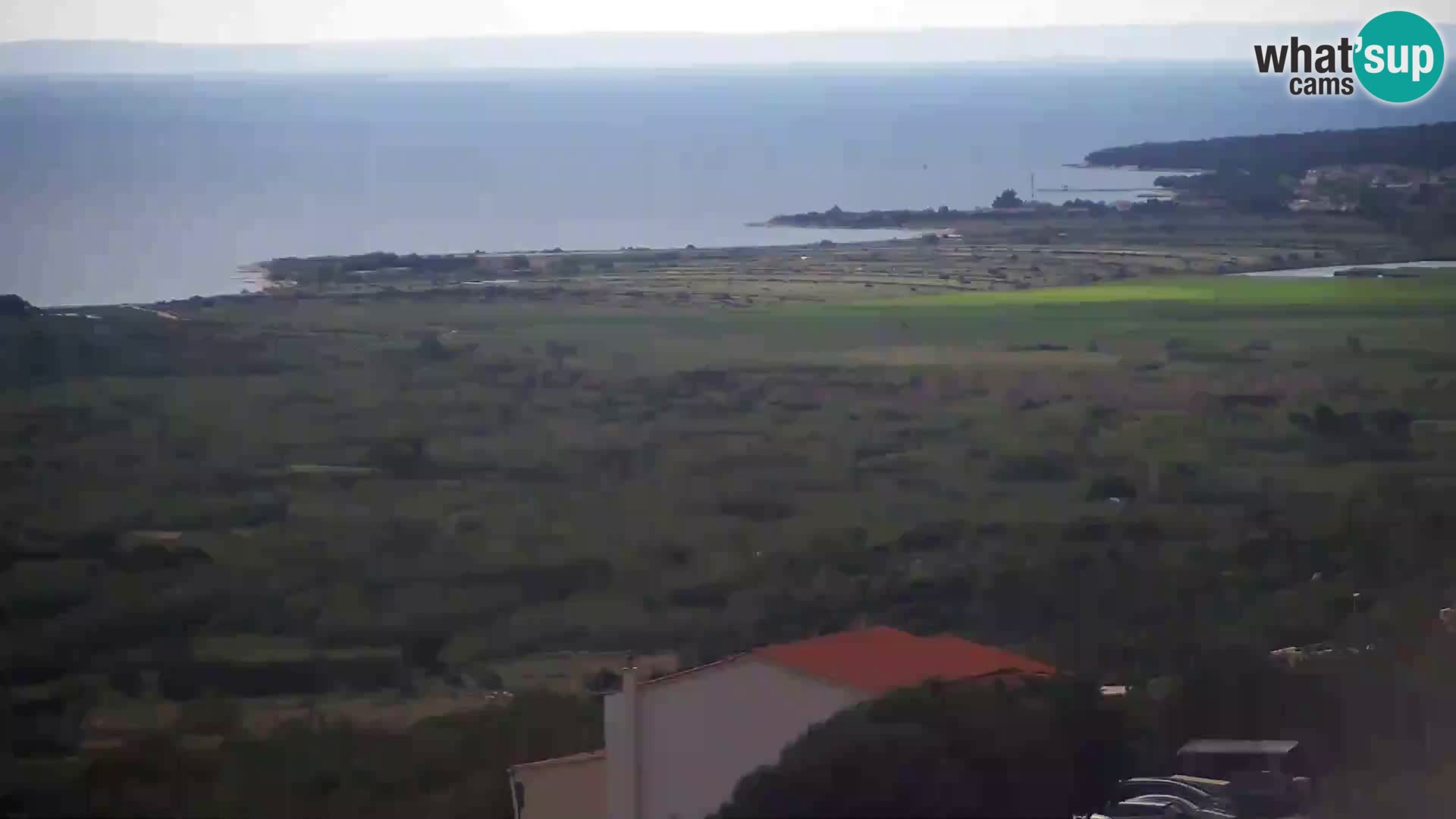 Vue de l’usine de fromage Gligora Kolan – île de Pag