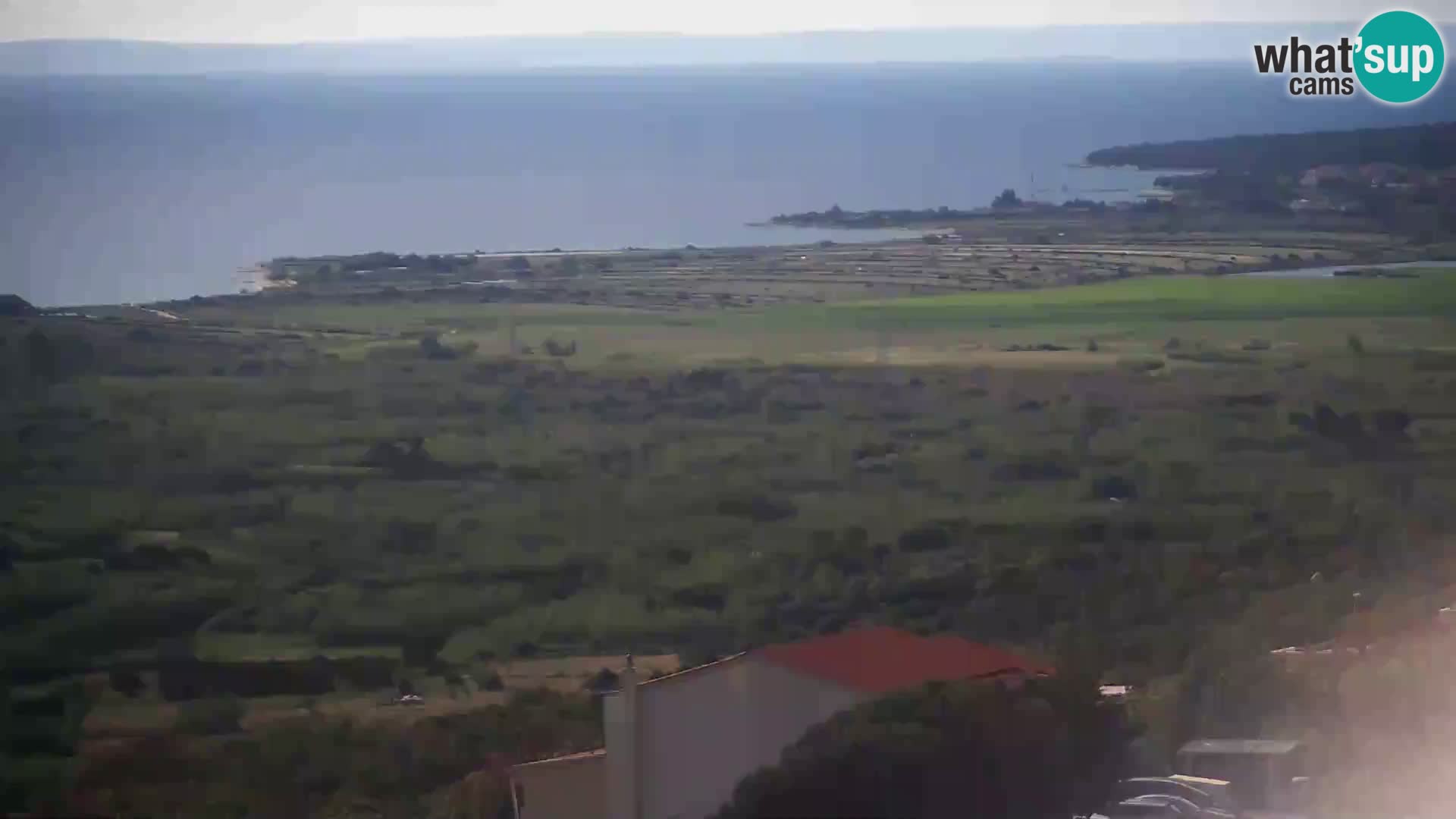View from Gligora Cheese Factory Kolan – Pag island