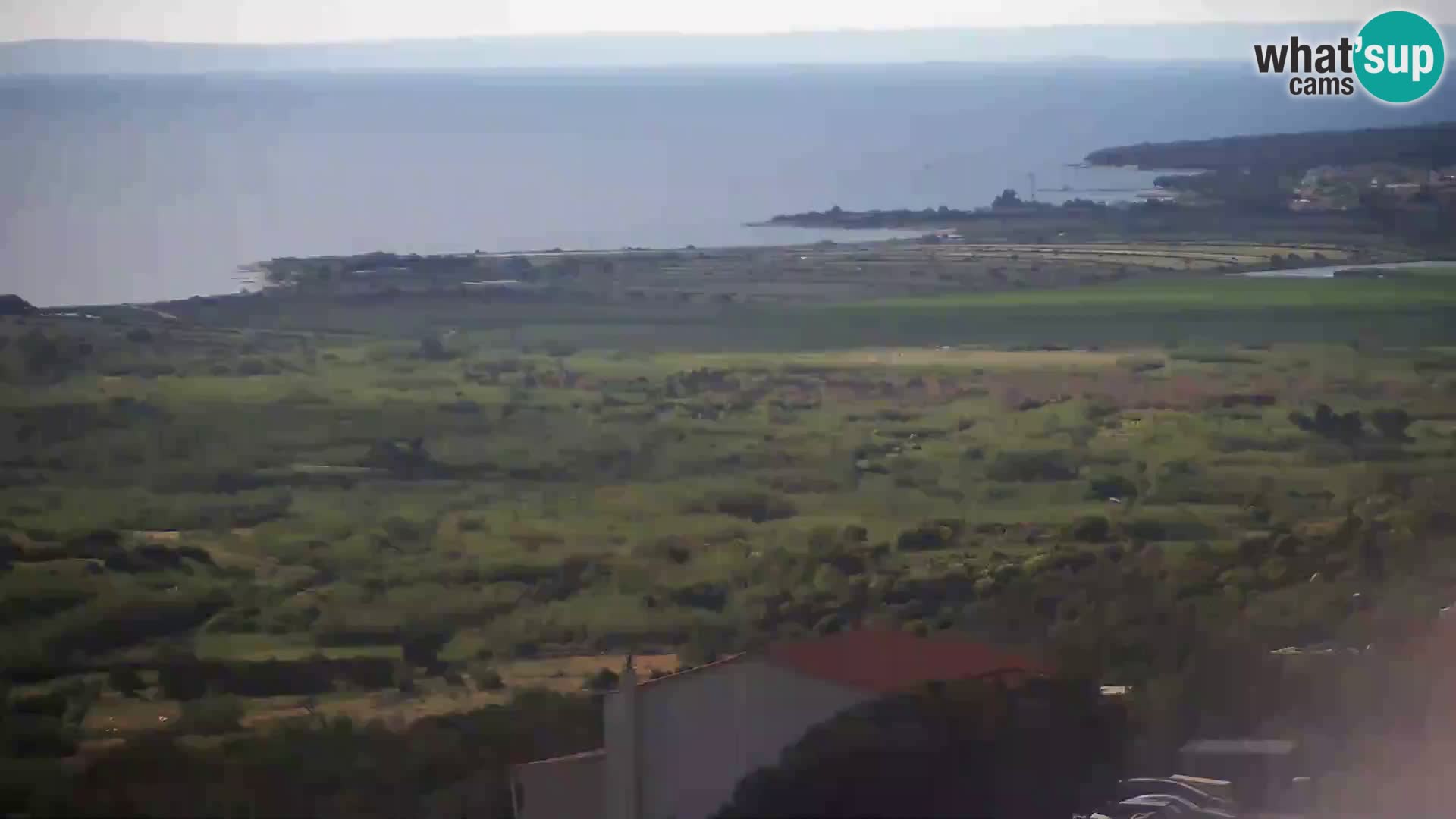 View from Gligora Cheese Factory Kolan – Pag island
