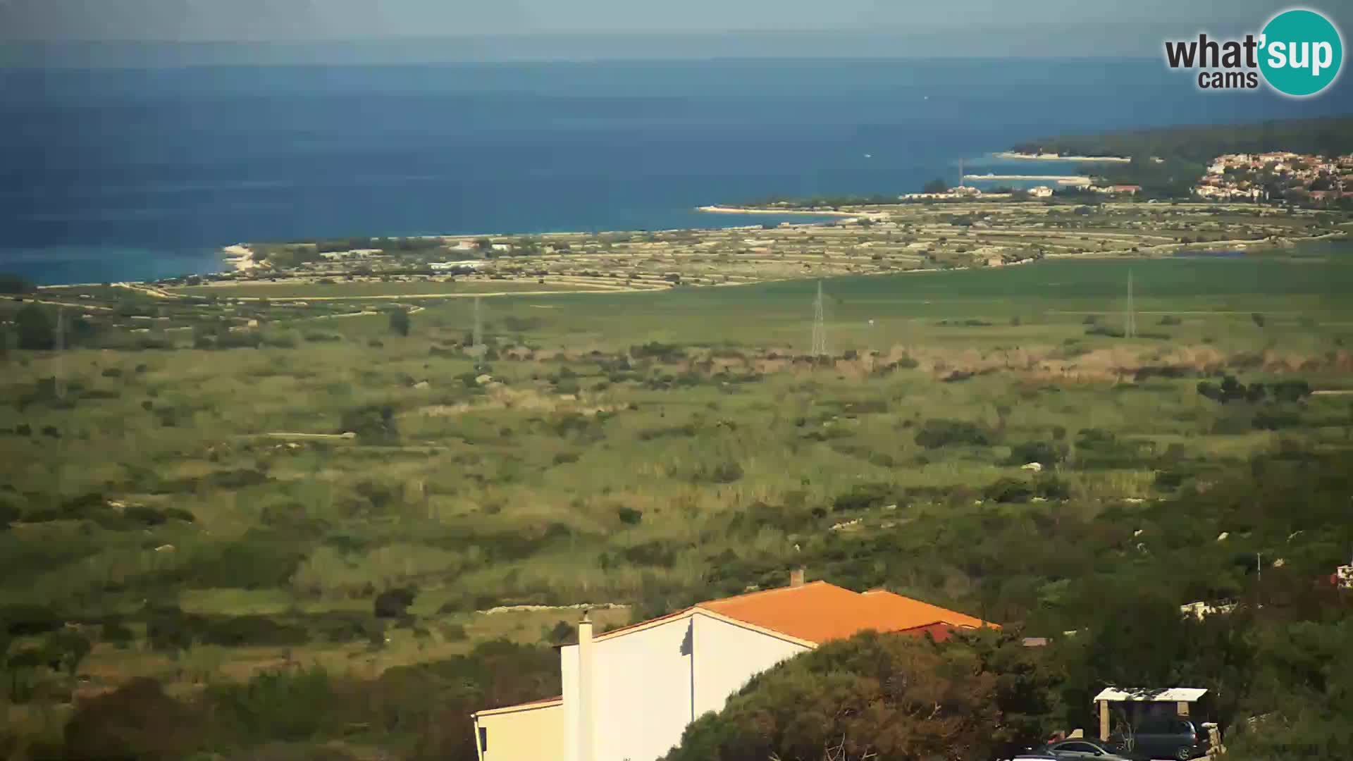 View from Gligora Cheese Factory Kolan – Pag island