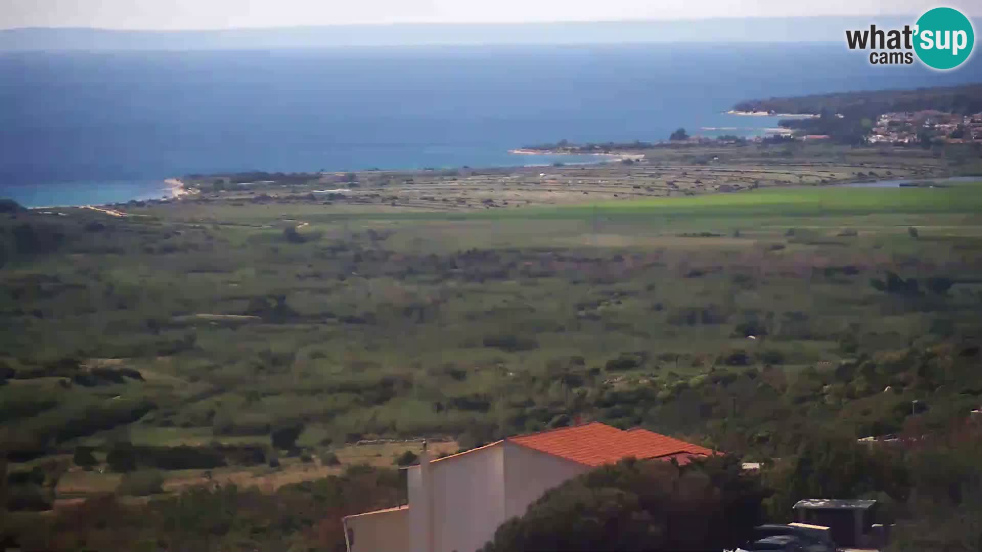 View from Gligora Cheese Factory Kolan – Pag island