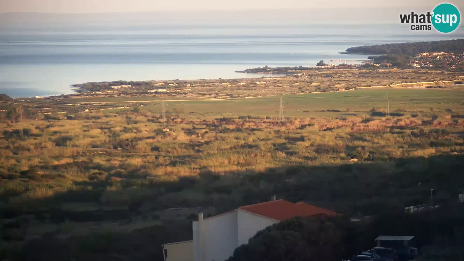 View from Gligora Cheese Factory Kolan – Pag island
