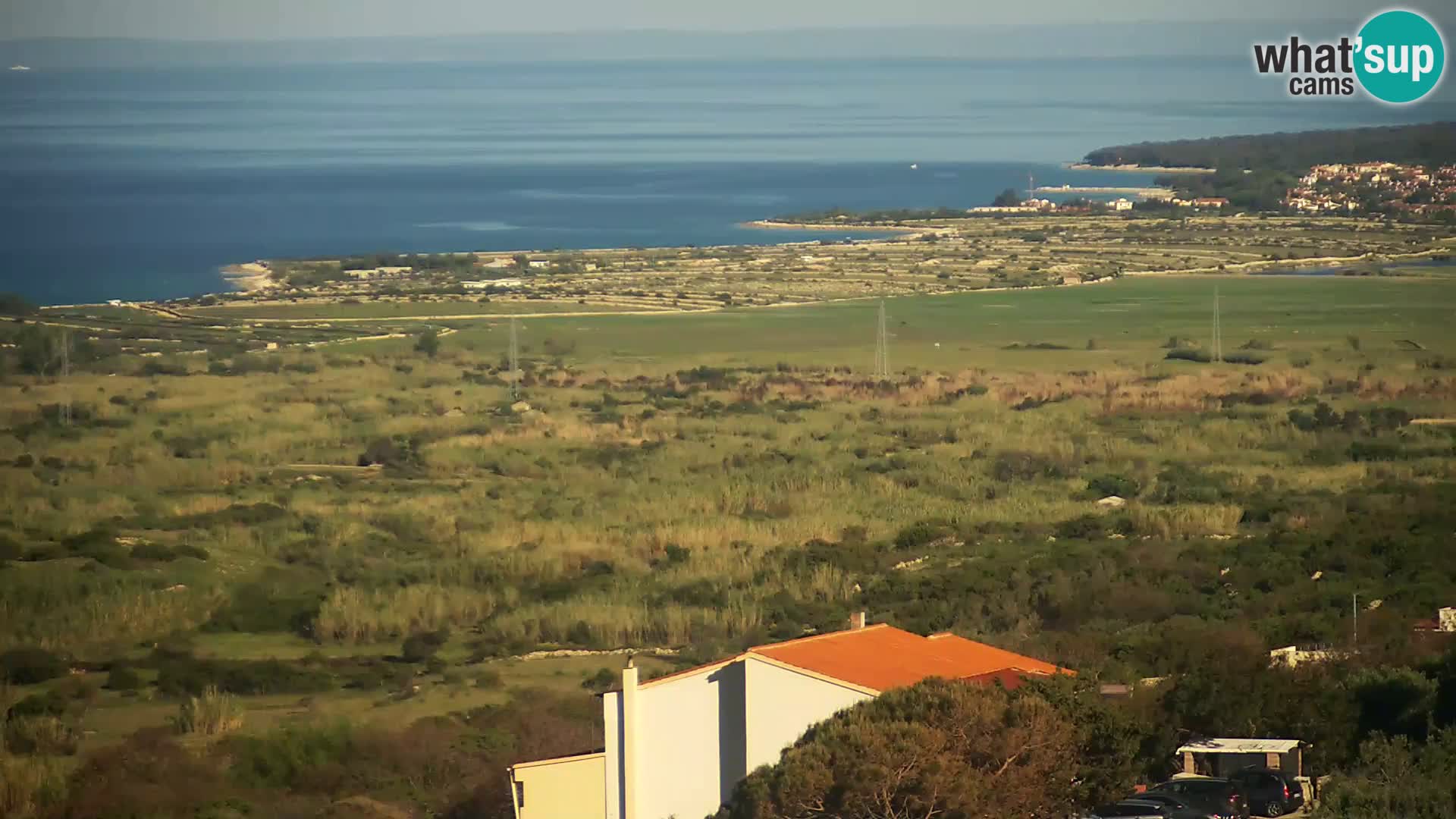 View from Gligora Cheese Factory Kolan – Pag island