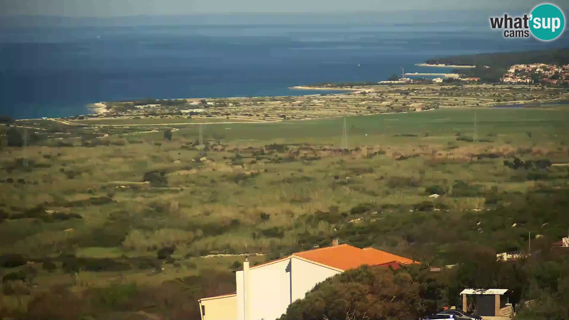 View from Gligora Cheese Factory Kolan – Pag island