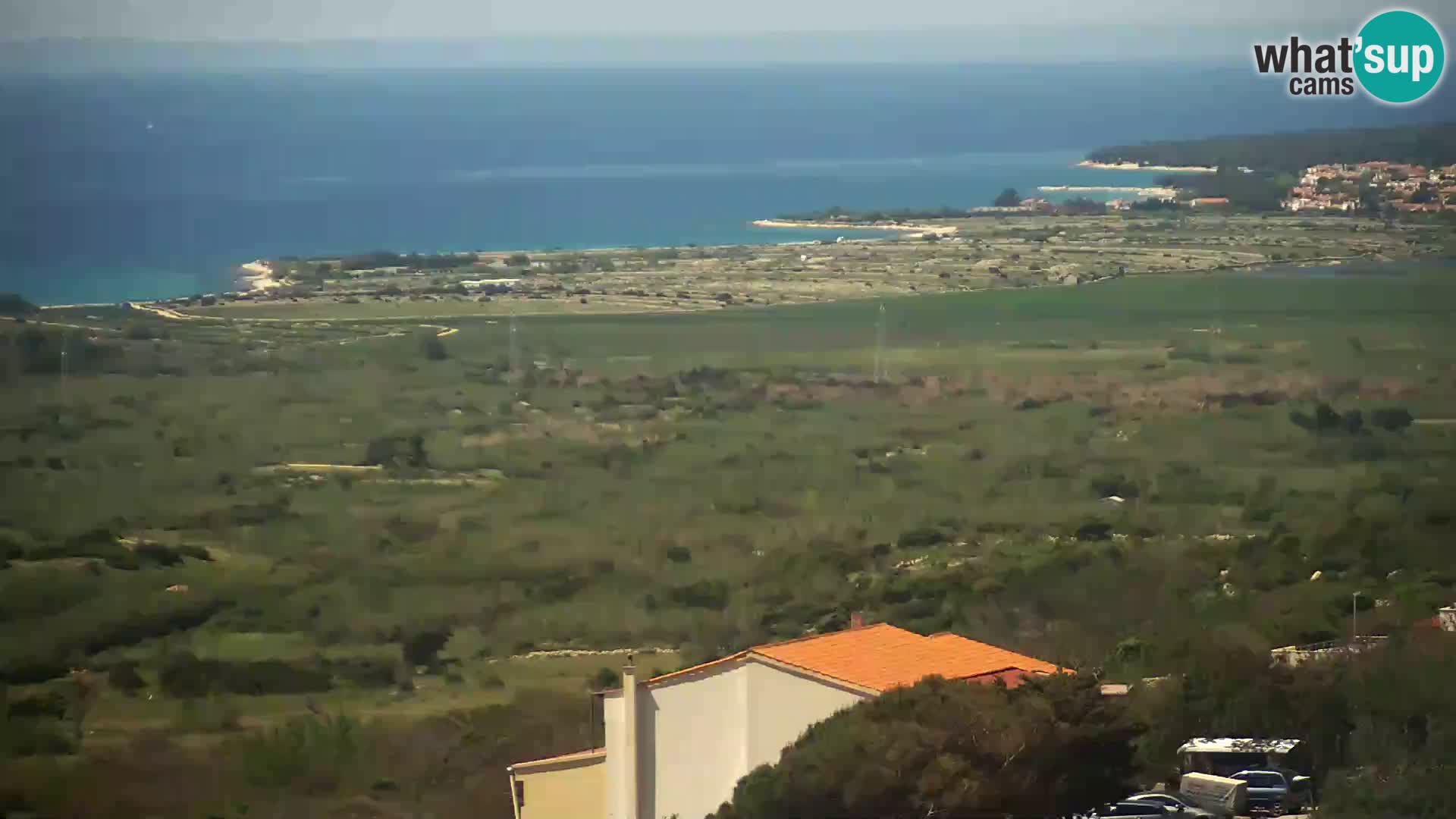 View from Gligora Cheese Factory Kolan – Pag island