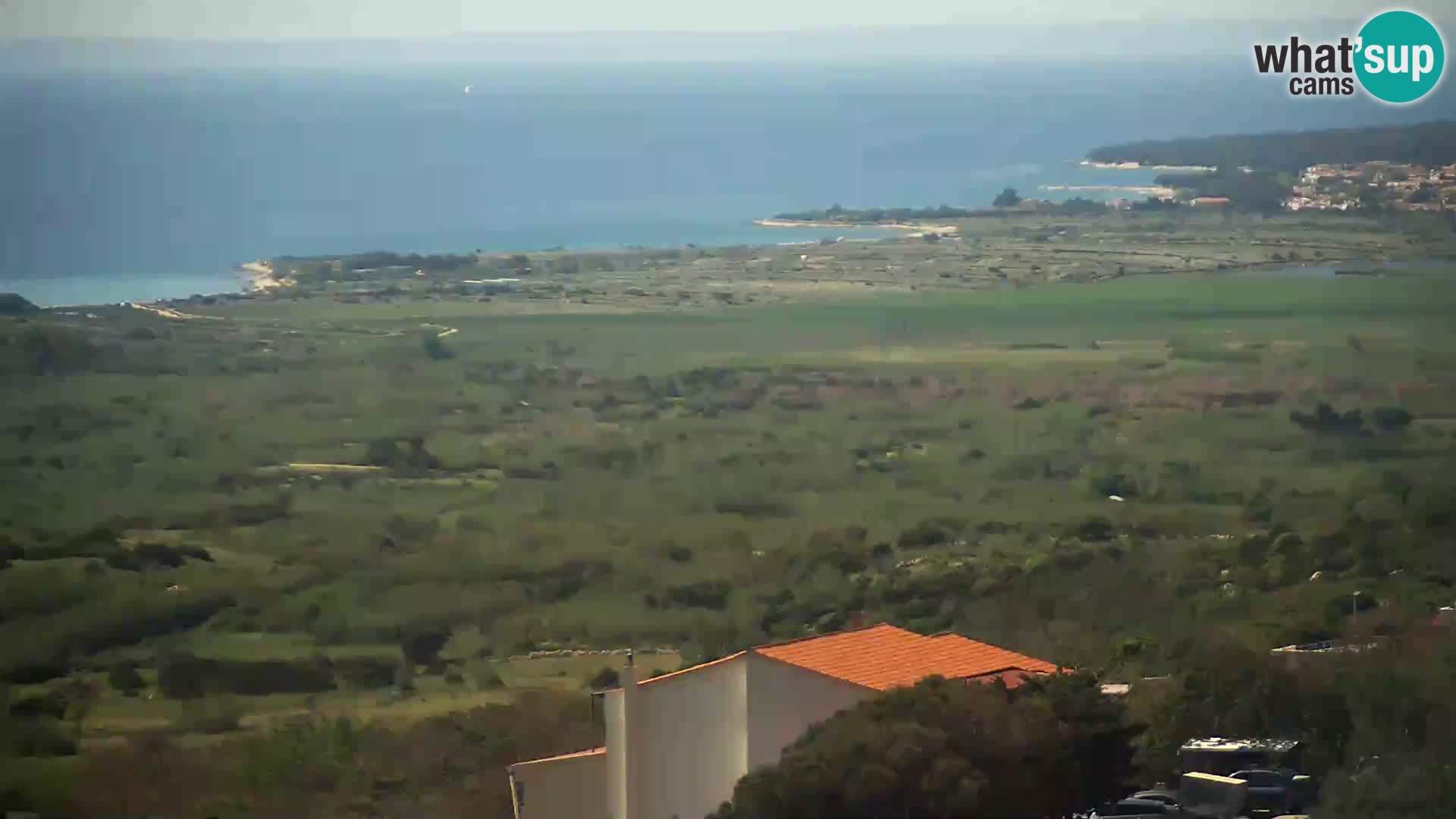 Vista de la fábrica de queso Gligora Kolan – Isla Pag