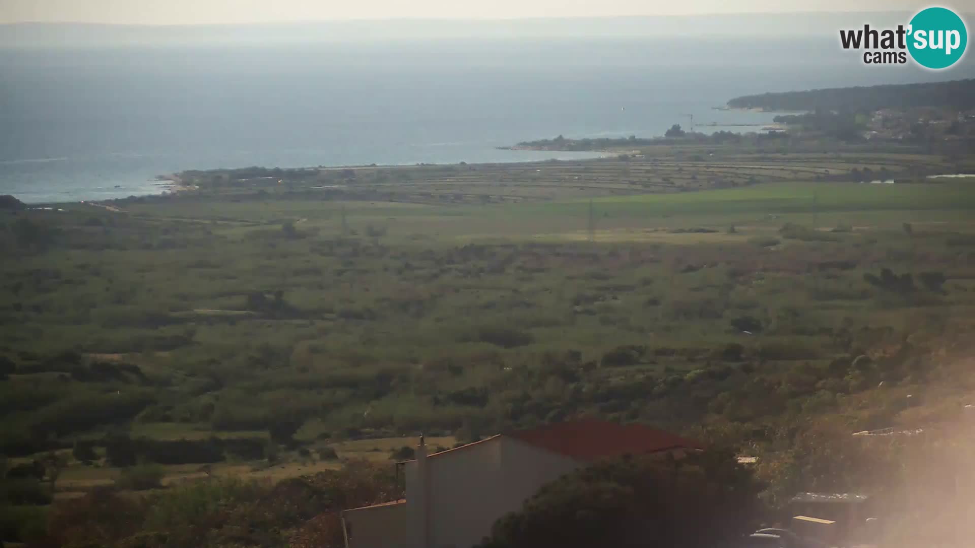 Vista de la fábrica de queso Gligora Kolan – Isla Pag