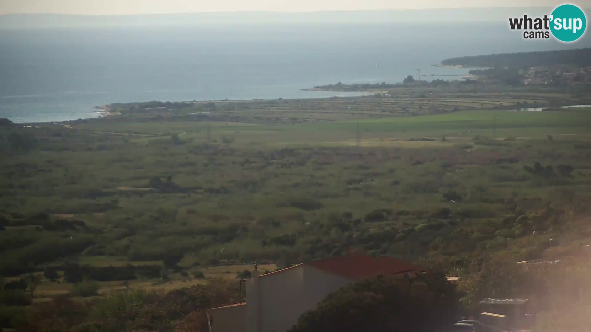 Vista de la fábrica de queso Gligora Kolan – Isla Pag