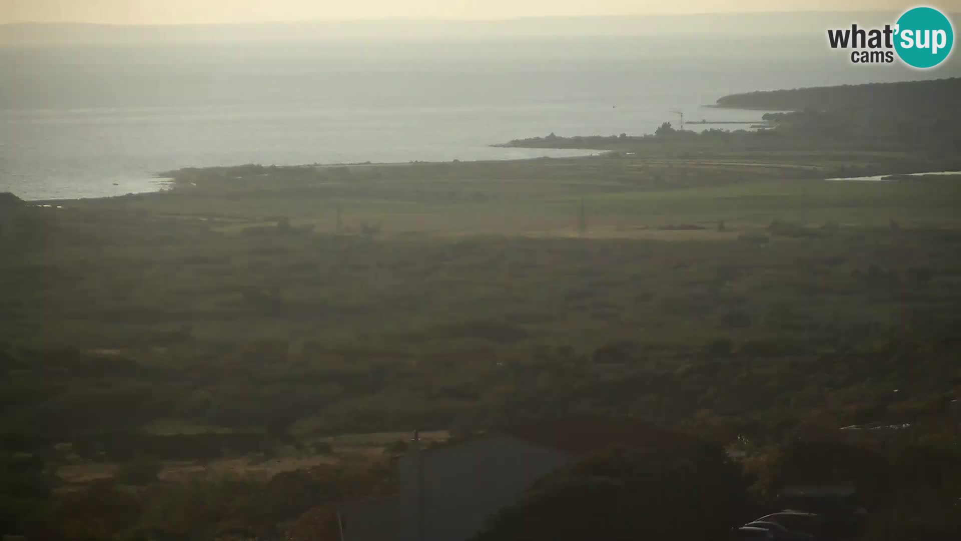 Vista de la fábrica de queso Gligora Kolan – Isla Pag