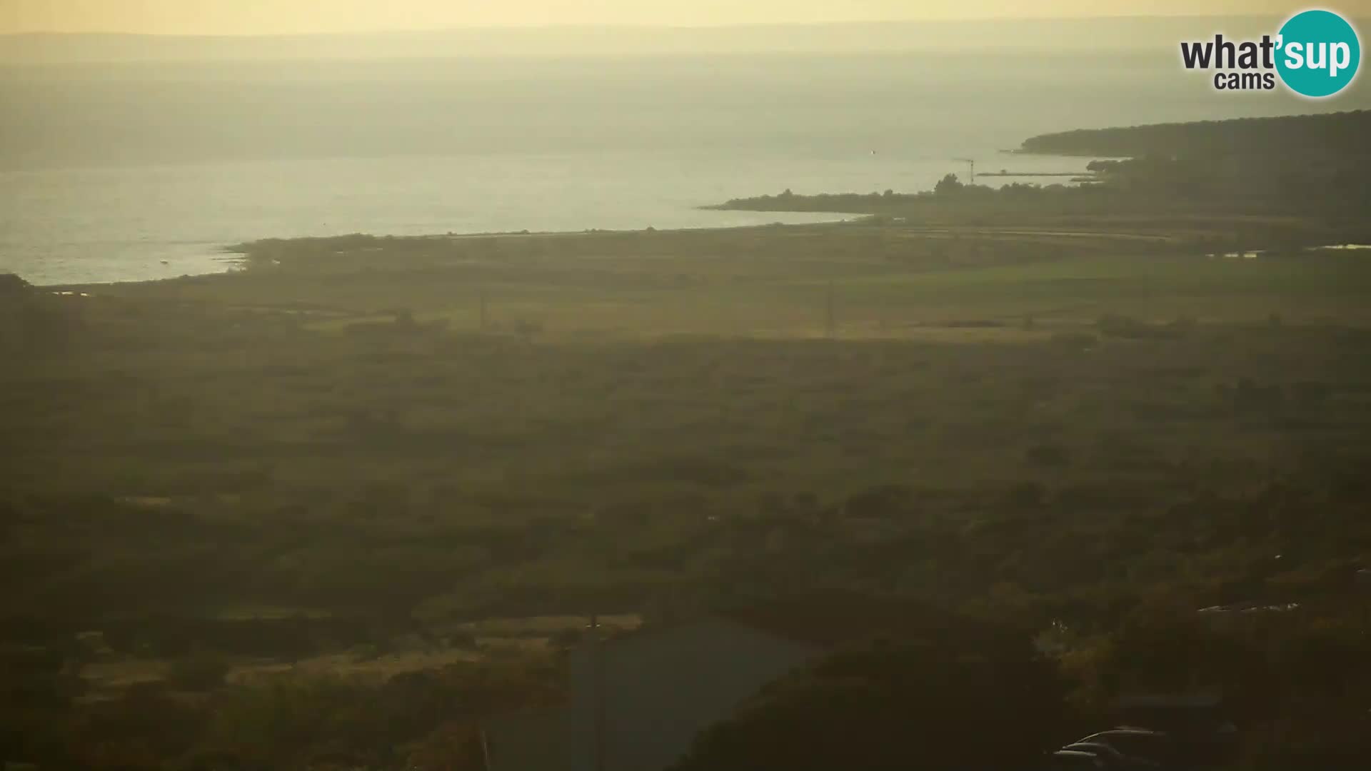 Vue de l’usine de fromage Gligora Kolan – île de Pag