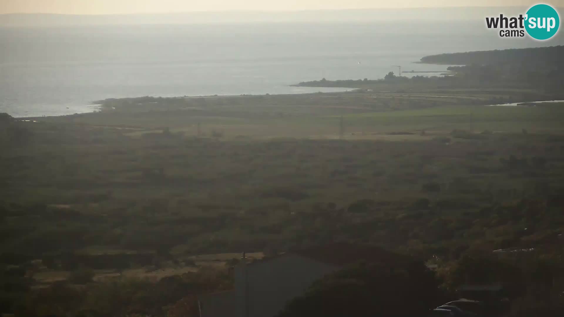 View from Gligora Cheese Factory Kolan – Pag island