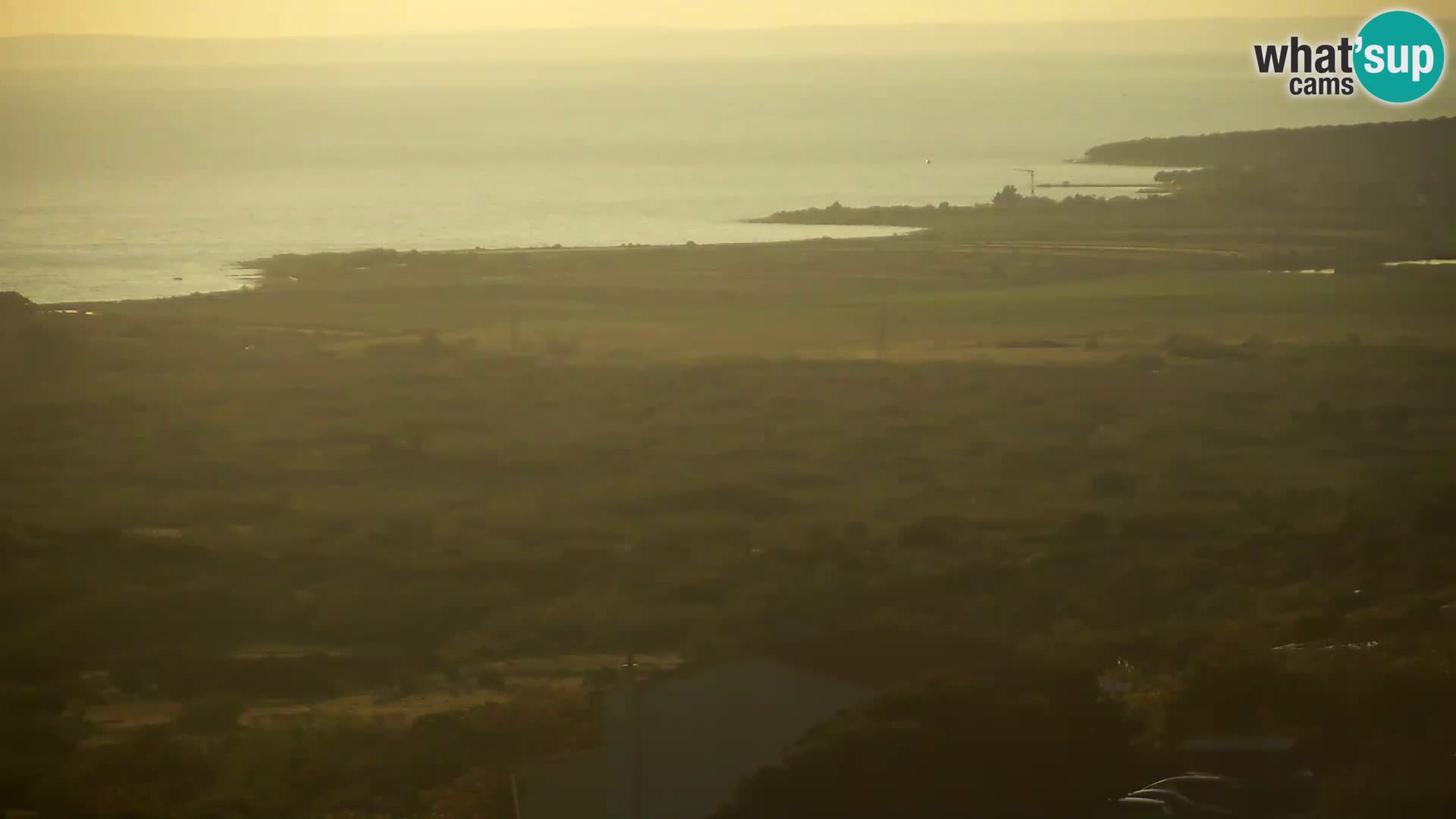 View from Gligora Cheese Factory Kolan – Pag island