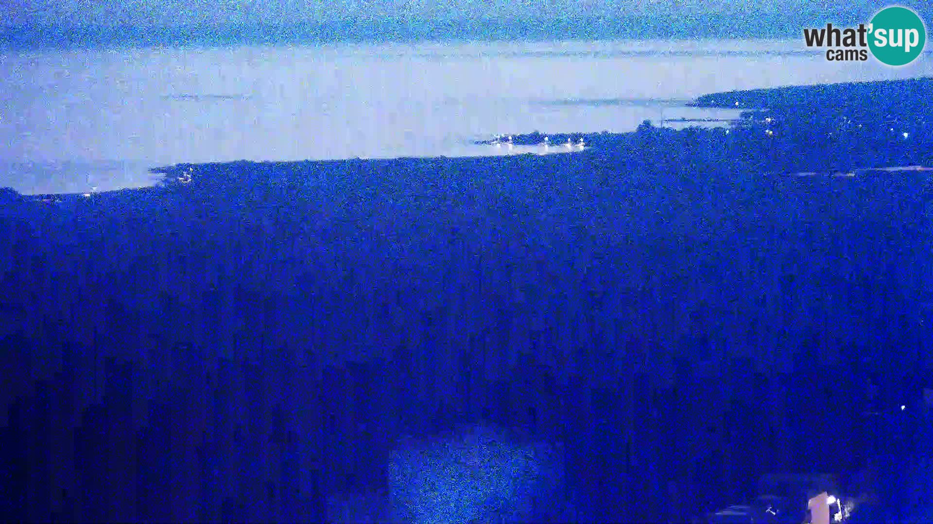 Vista dalla fabbrica di formaggio Gligora Kolan – isola di Pag