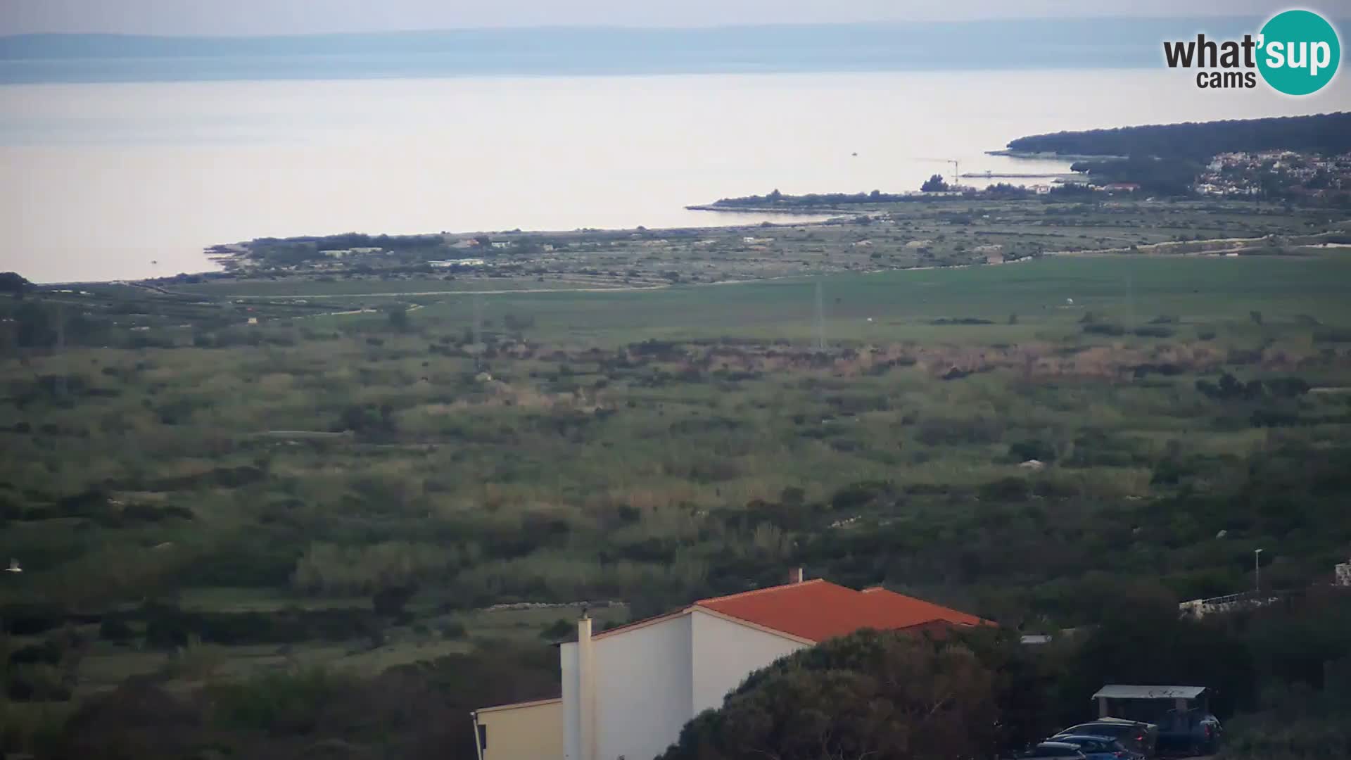 View from Gligora Cheese Factory Kolan – Pag island