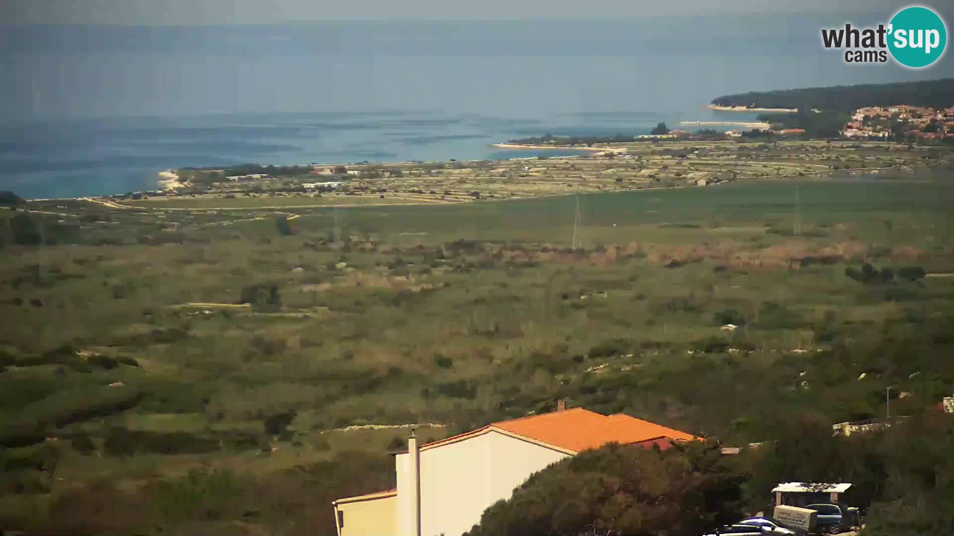Vue de l’usine de fromage Gligora Kolan – île de Pag