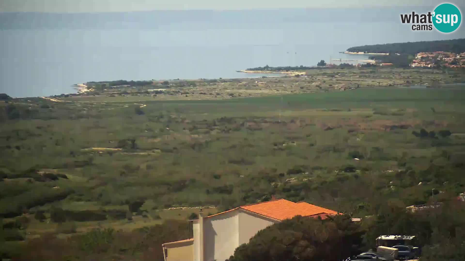 View from Gligora Cheese Factory Kolan – Pag island