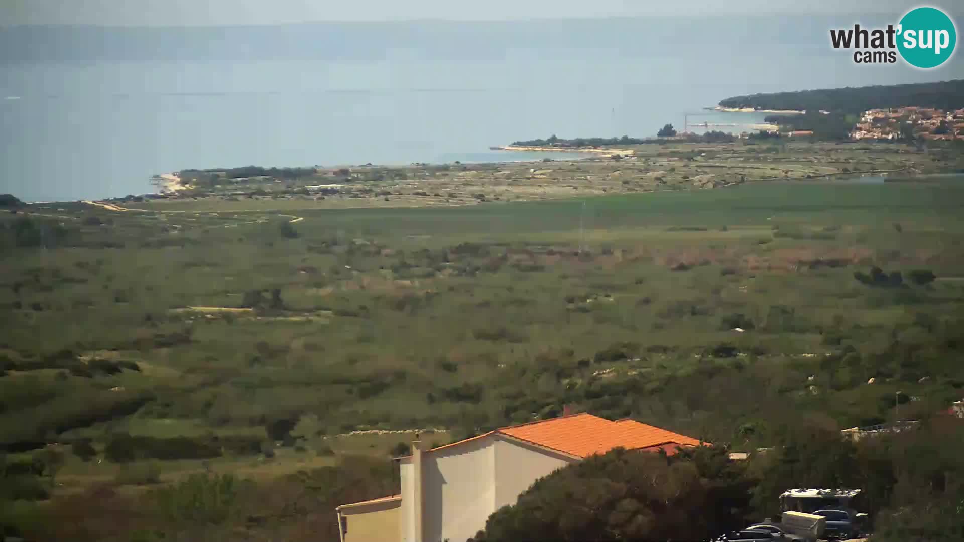 Vue de l’usine de fromage Gligora Kolan – île de Pag