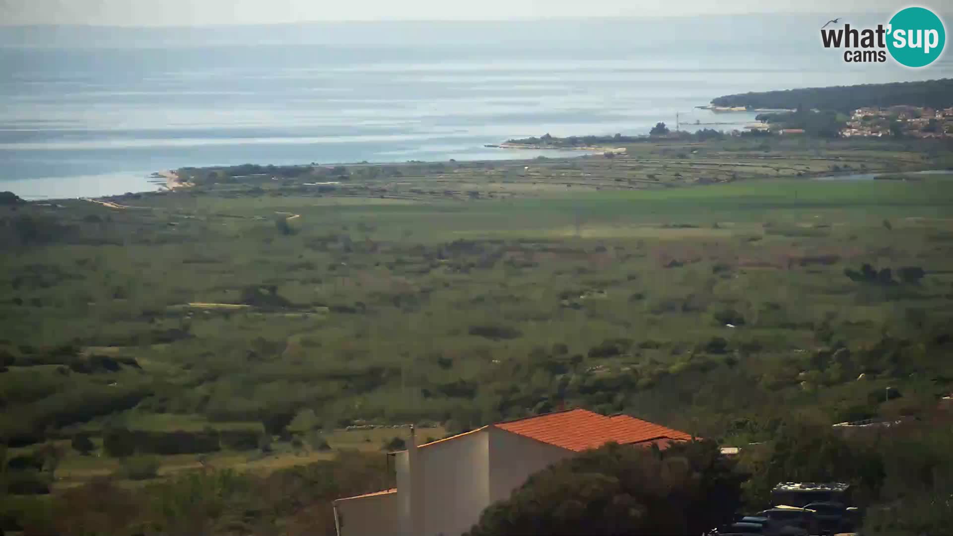 View from Gligora Cheese Factory Kolan – Pag island