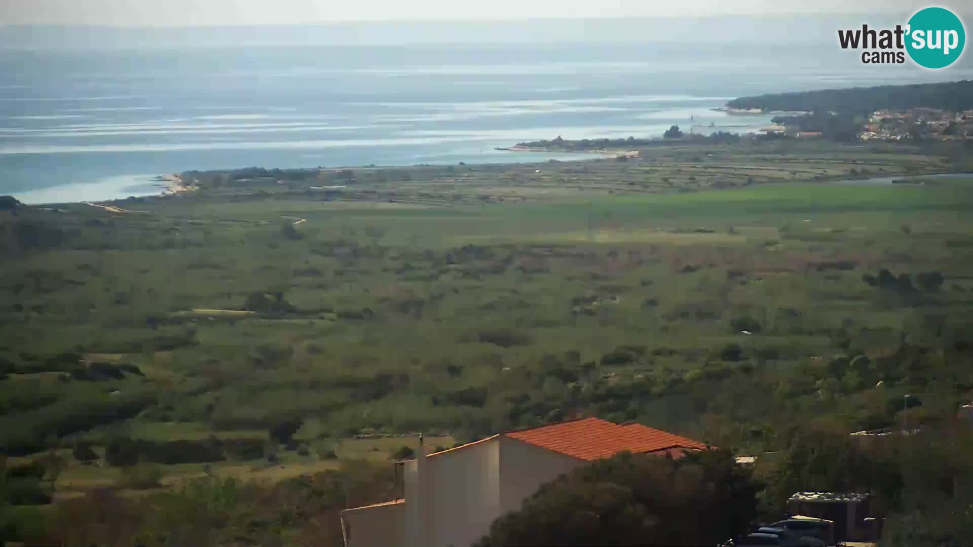 View from Gligora Cheese Factory Kolan – Pag island