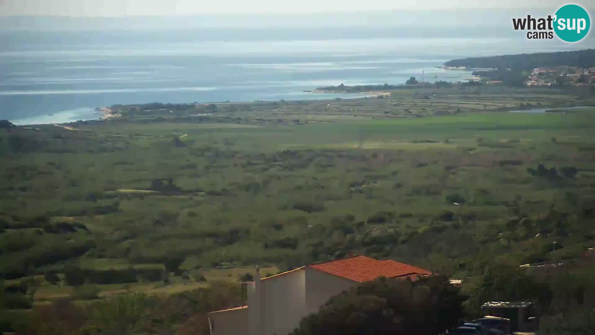 Vista de la fábrica de queso Gligora Kolan – Isla Pag