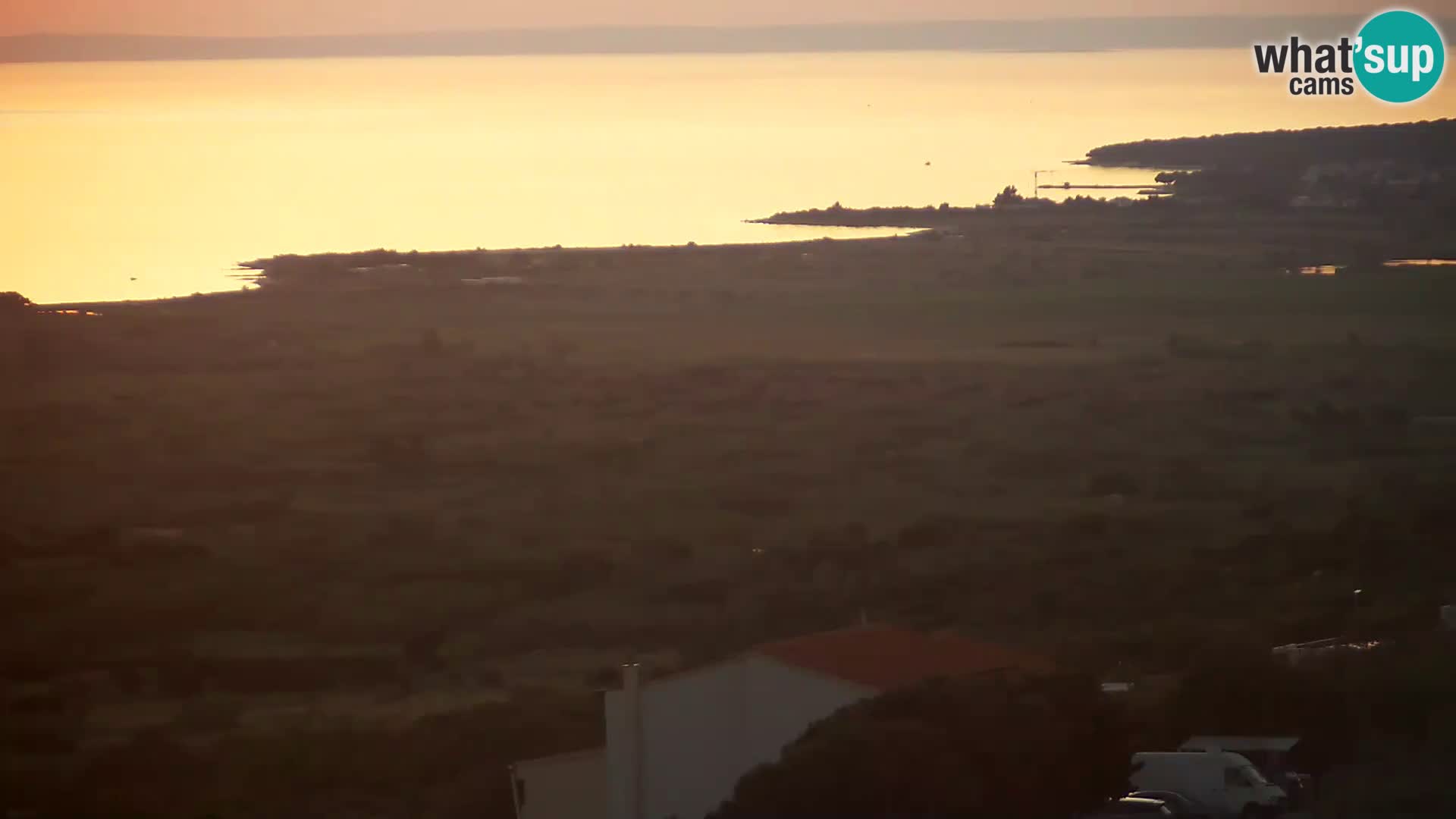 View from Gligora Cheese Factory Kolan – Pag island
