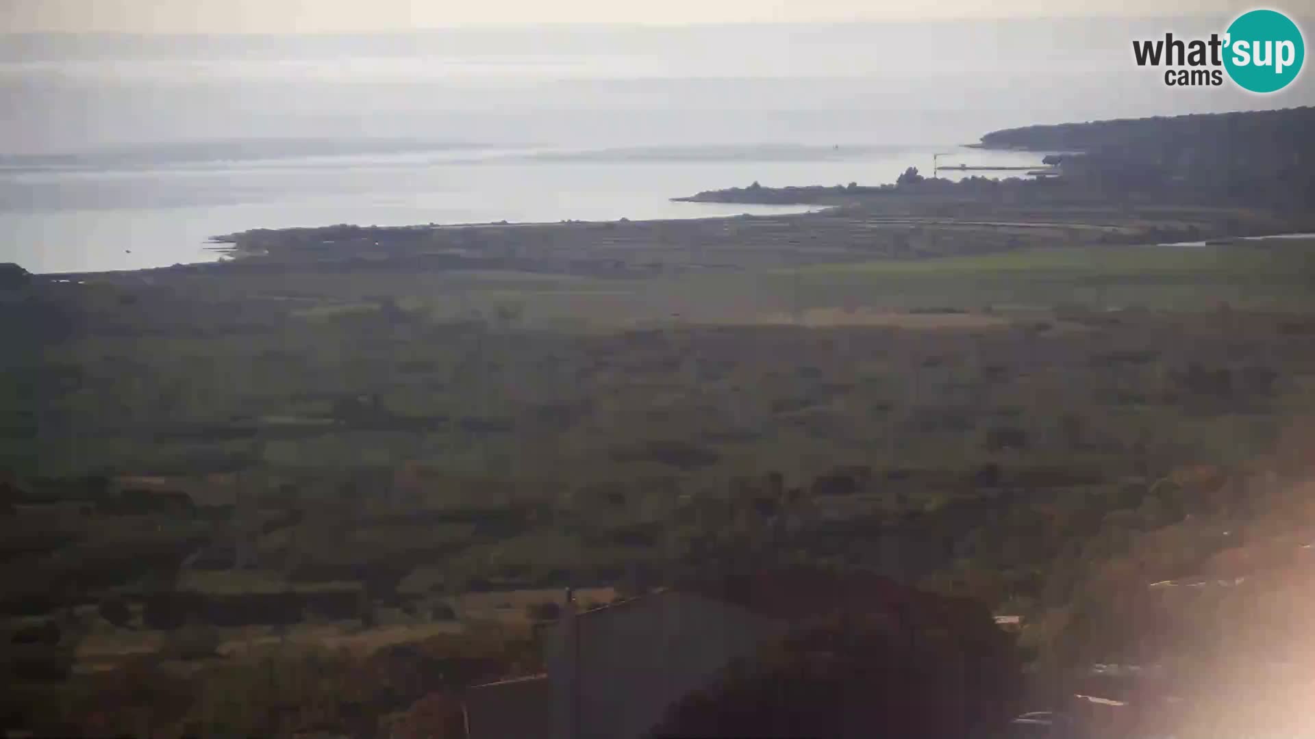 Vue de l’usine de fromage Gligora Kolan – île de Pag
