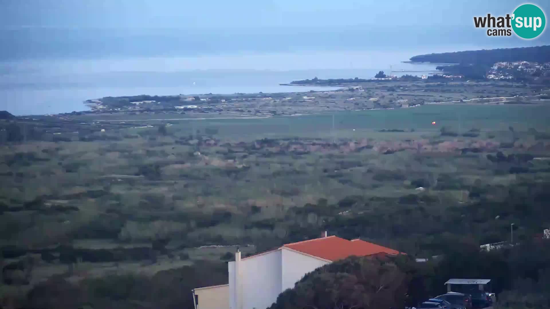 View from Gligora Cheese Factory Kolan – Pag island
