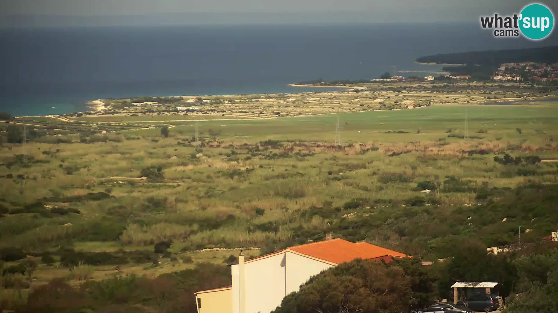 View from Gligora Cheese Factory Kolan – Pag island