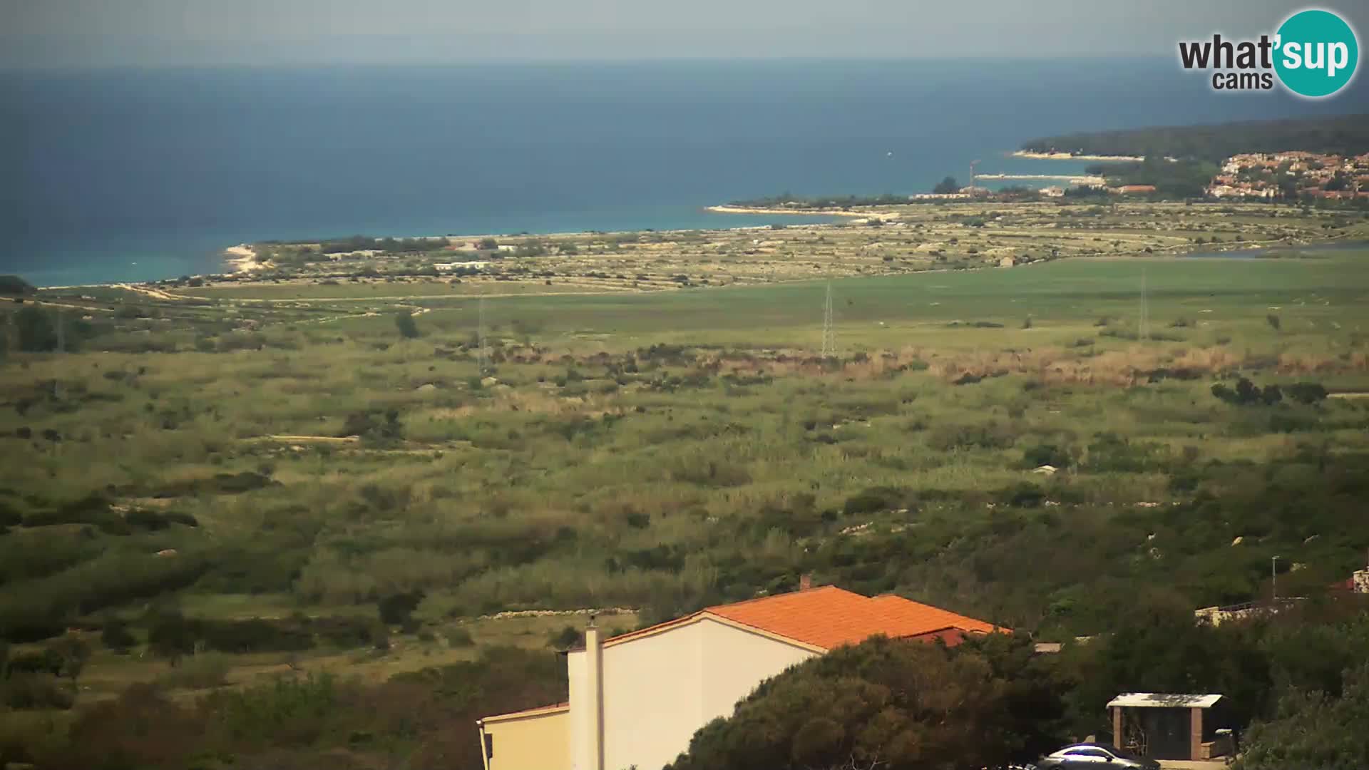 View from Gligora Cheese Factory Kolan – Pag island