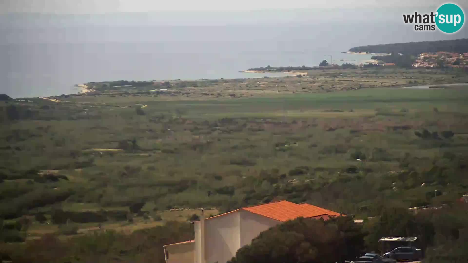 Vue de l’usine de fromage Gligora Kolan – île de Pag